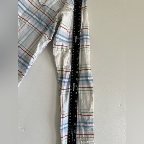 ROUGH STOCK Classic Plaid Button-Down Shirt size M - Picture 5 of 10